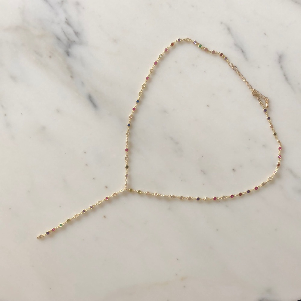 Y necklace